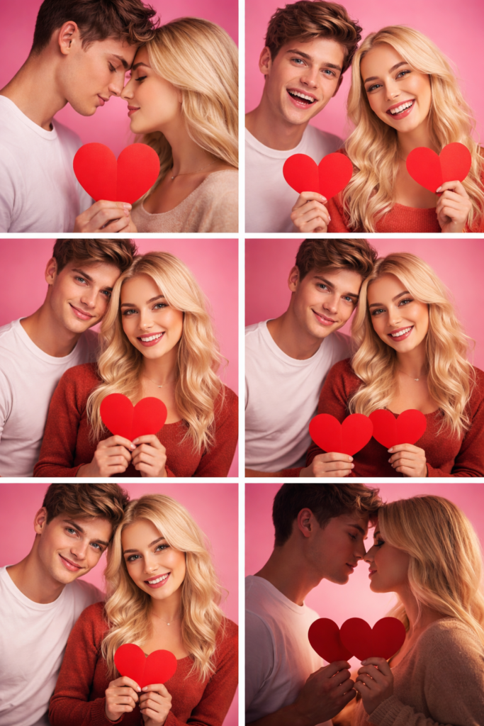 AI Prompt Ideas for Valentine’s Day Couple Photos (ChatGPT & Gemini)